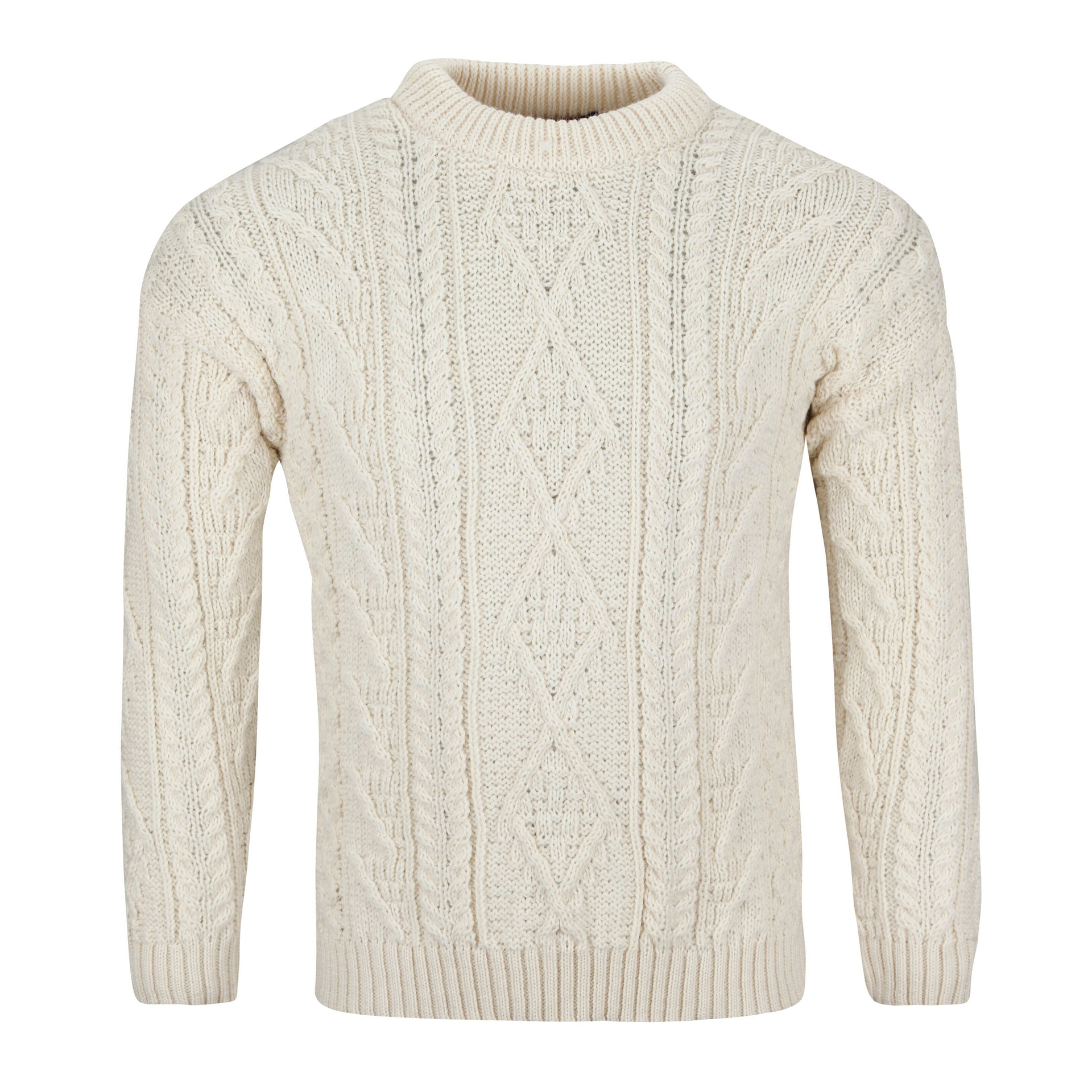 Unisex Aran Jumper (SS1175) – JM Cooper Knitwear Ltd.